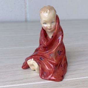 Royal Doulton 💜 “This Little Pig” Fine Bone China Figurine Sculpture Art Decor